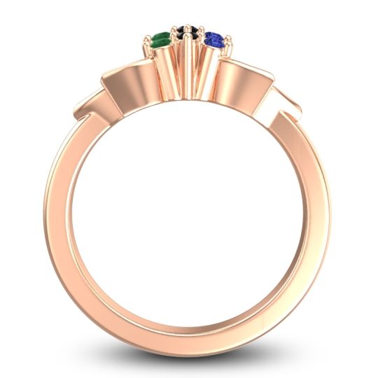 Floral Pave Prasuat Ring