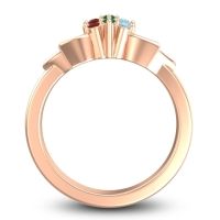 Floral Pave Prasuat Ring