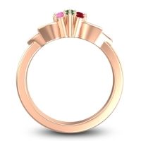 Floral Pave Prasuat Ring