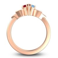 Floral Pave Prasuat Ring