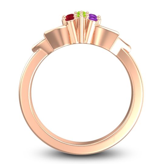 Floral Pave Prasuat Ring