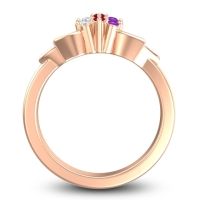 Floral Pave Prasuat Ring