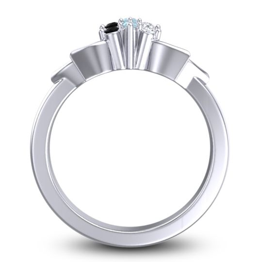 Floral Pave Prasuat Ring