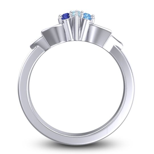 Floral Pave Prasuat Ring