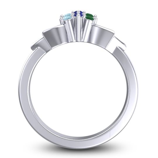 Floral Pave Prasuat Ring