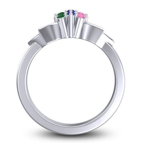 Floral Pave Prasuat Ring