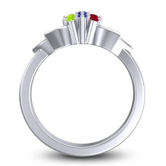 Floral Pave Prasuat Ring