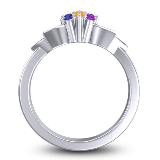 Floral Pave Prasuat Ring