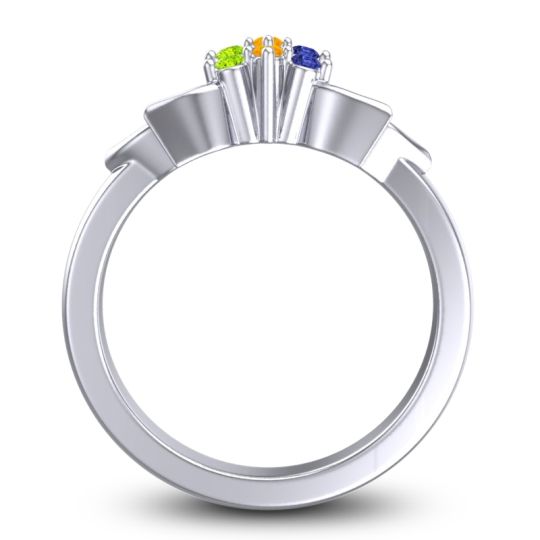 Floral Pave Prasuat Ring