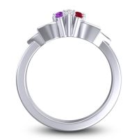 Floral Pave Prasuat Ring