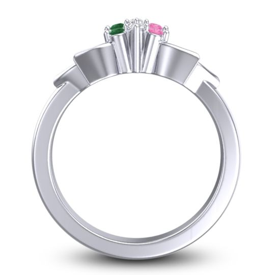 Floral Pave Prasuat Ring