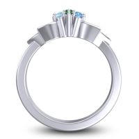 Floral Pave Prasuat Ring