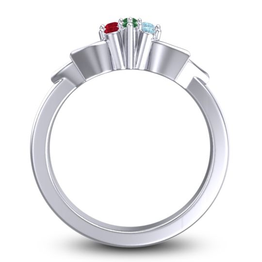 Floral Pave Prasuat Ring