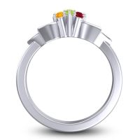 Floral Pave Prasuat Ring