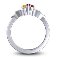 Floral Pave Prasuat Ring