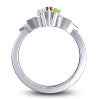 Floral Pave Prasuat Ring