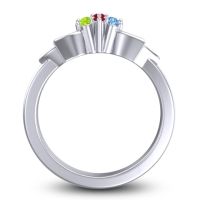 Floral Pave Prasuat Ring