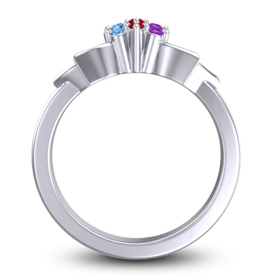 Floral Pave Prasuat Ring