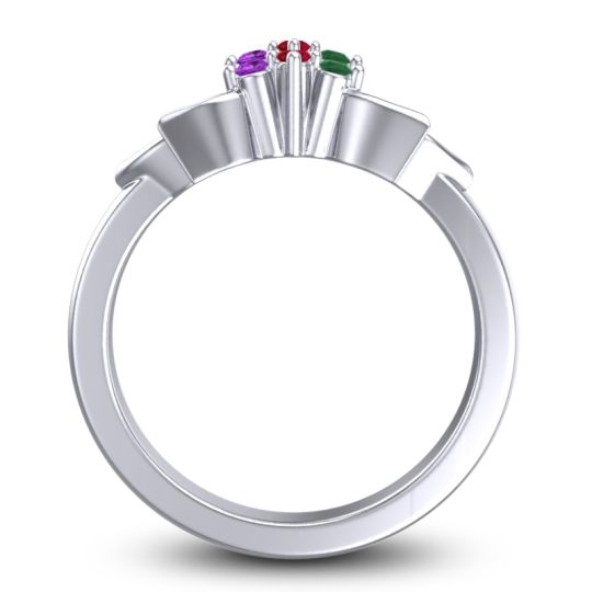 Floral Pave Prasuat Ring