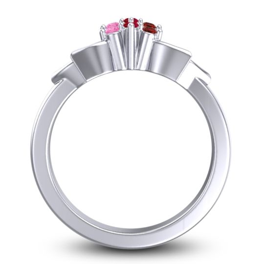 Floral Pave Prasuat Ring