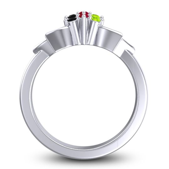 Floral Pave Prasuat Ring