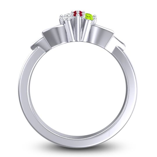 Floral Pave Prasuat Ring