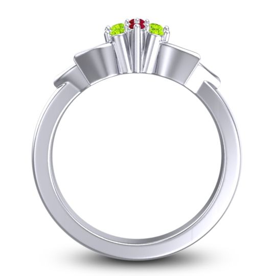 Floral Pave Prasuat Ring