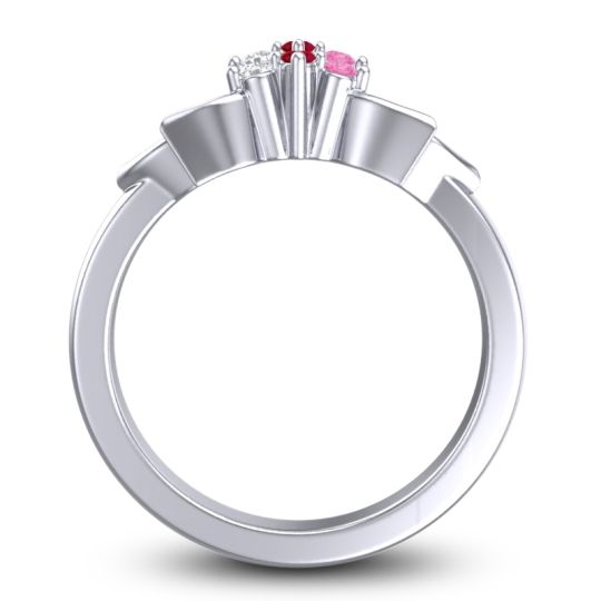 Floral Pave Prasuat Ring