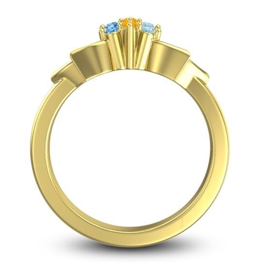 Floral Pave Prasuat Ring