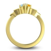 Floral Pave Prasuat Ring