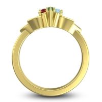 Floral Pave Prasuat Ring