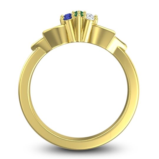 Floral Pave Prasuat Ring