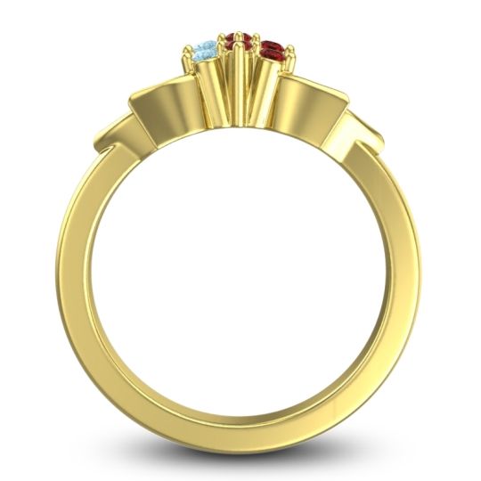 Floral Pave Prasuat Ring