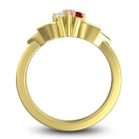 Floral Pave Prasuat Ring