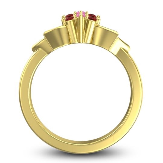 Floral Pave Prasuat Ring