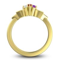 Floral Pave Prasuat Ring