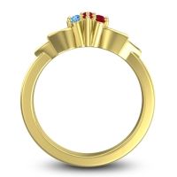 Floral Pave Prasuat Ring