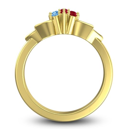 Floral Pave Prasuat Ring