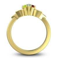 Floral Pave Prasuat Ring
