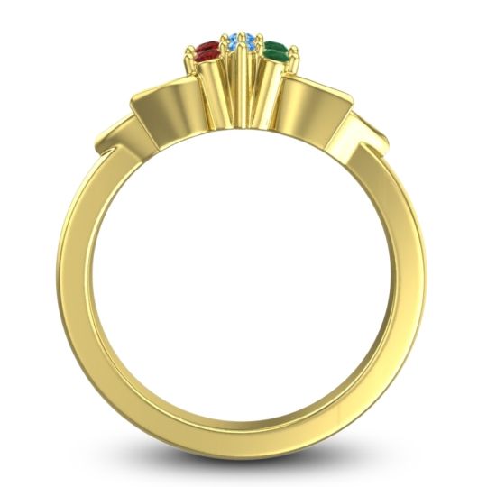 Floral Pave Prasuat Ring