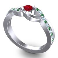 Simple Modern Pave Vistap Ring