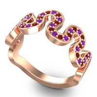 Simple Modern Pave Leliha Pave Ring