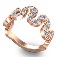 Simple Modern Pave Leliha Pave Ring