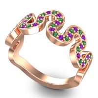 Simple Modern Pave Leliha Pave Ring