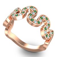 Simple Modern Pave Leliha Pave Ring