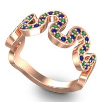 Simple Modern Pave Leliha Pave Ring