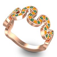 Simple Modern Pave Leliha Pave Ring