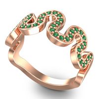 Simple Modern Pave Leliha Pave Ring