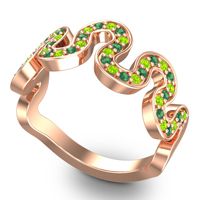 Simple Modern Pave Leliha Pave Ring
