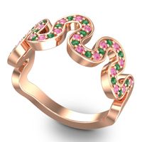 Simple Modern Pave Leliha Pave Ring